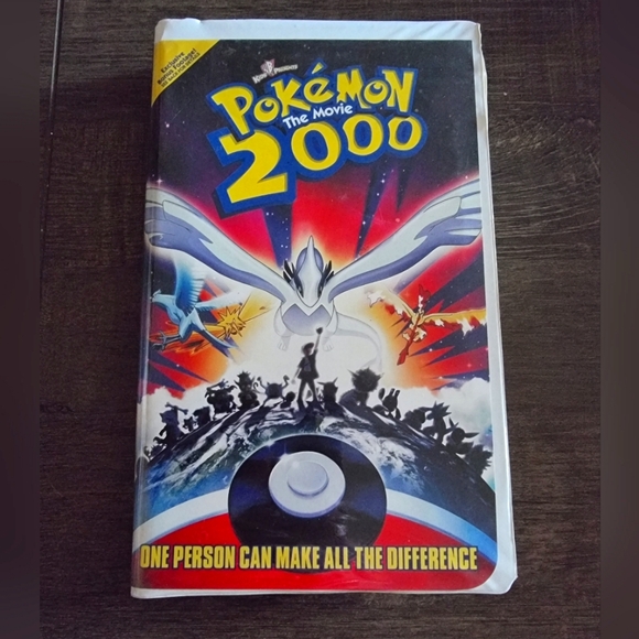 POKEMON: The Movie 2000 Clamshell Case VHS - Picture 1 of 4